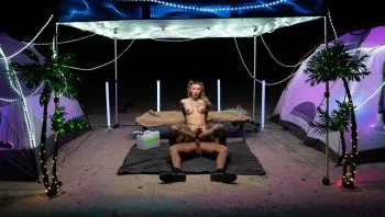 Raver Girl’s Desert Pounding